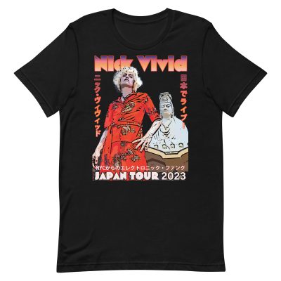 Nick Vivid Japan Tour 2023 Unisex T-Shirt