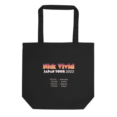 Nick Vivid Japan Tour 2023 Eco Tote Bag - Image 2