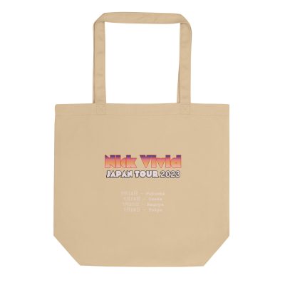 Nick Vivid Japan Tour 2023 Eco Tote Bag - Image 4